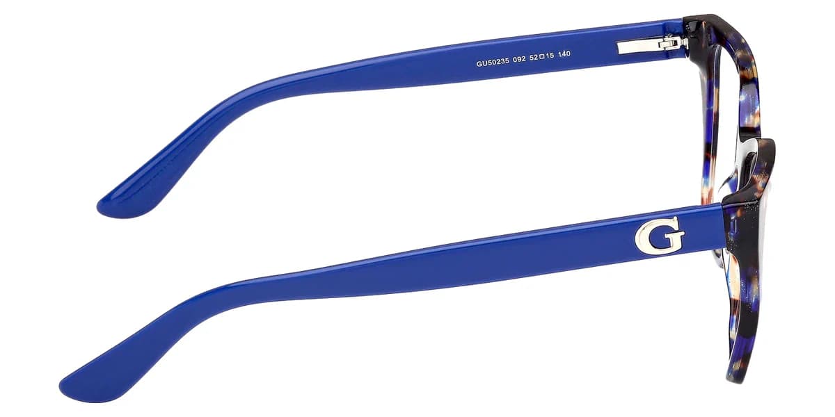 Guess GU50235 092 Eyeglasses Blue 50mm Women 5