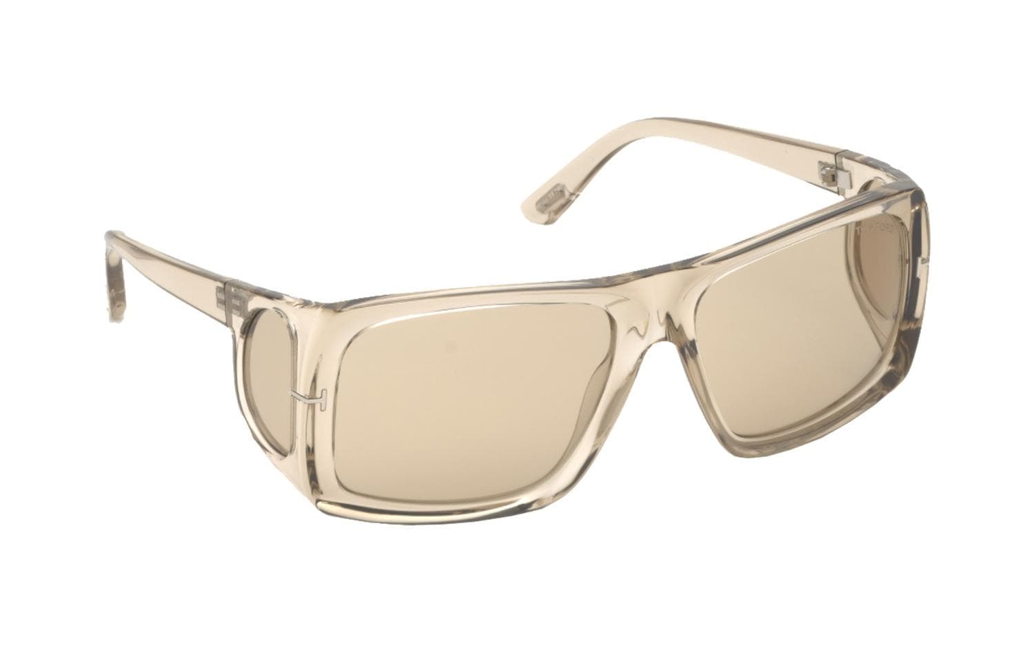 Tom Ford FT 0730/S 20A Sunglasses Translucent Grey 61mm Unisex