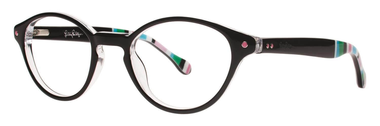 Lilly Pulitzer Allaire Eyeglasses Black 45mm Women