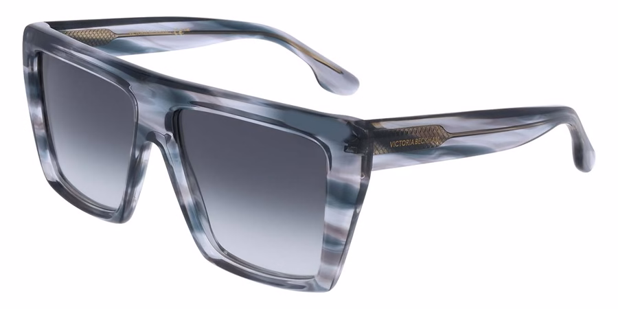 Victoria Beckham VB686S 035 Sunglasses Grey Horn 56mm Women