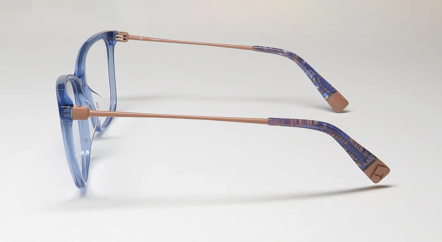 Furla Vfu200 0u11 Eyeglasses Transparent Blue 54mm 4