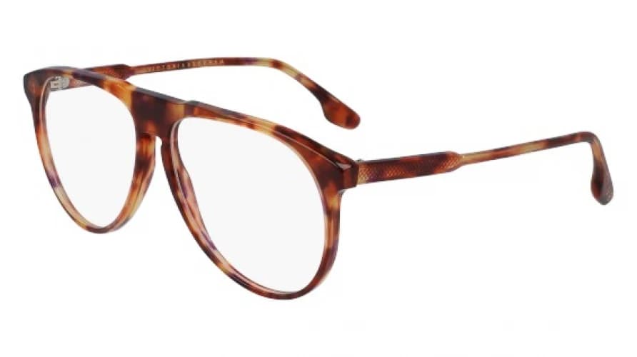 Victoria Beckham VB2602 606 Eyeglasses Burgundy Tortoise 58mm Women