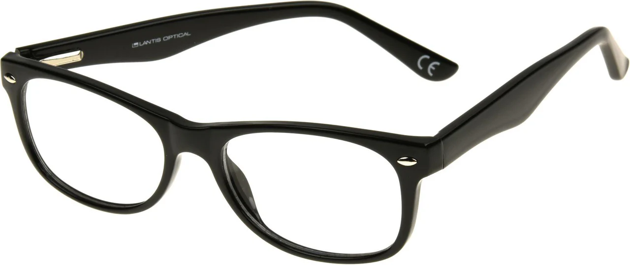 Lantis L6018 Eyeglasses Black 52mm Men