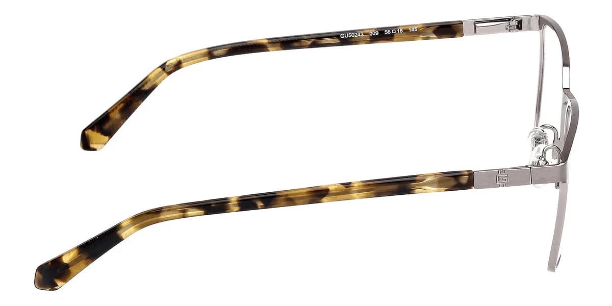 Guess GU50243 009 Eyeglasses Matte Gunmetal 56mm Men 5