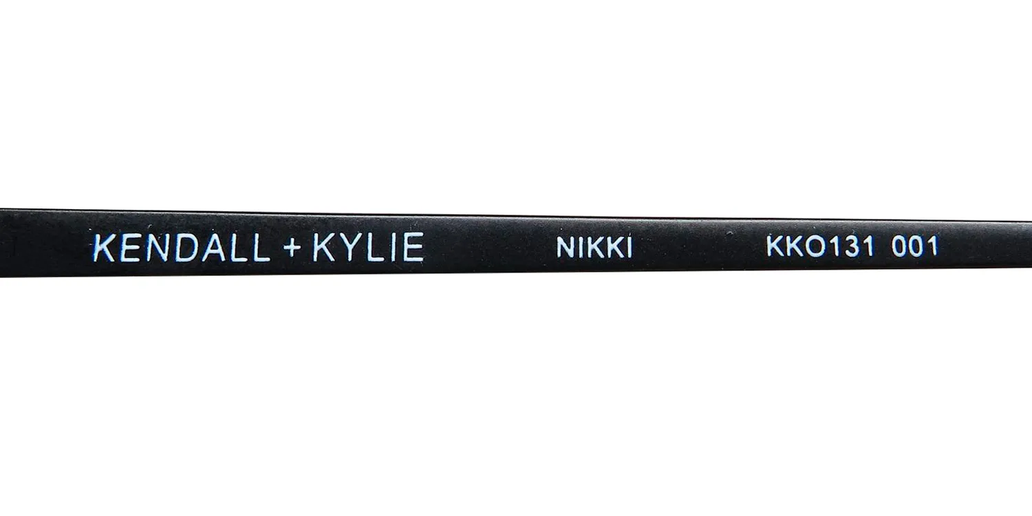 Kendall + Kylie Kko131 Nikki 001 Eyeglasses Black 50mm 7