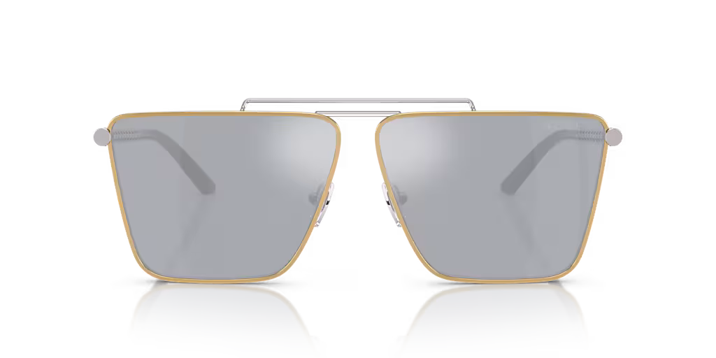 Versace 0VE2266 15141U Sunglasses Gold And Silver 64mm Men 2