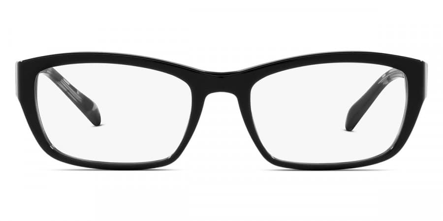 Prada VPR18O 07E1O1 Eyeglasses Black 54mm Women 2