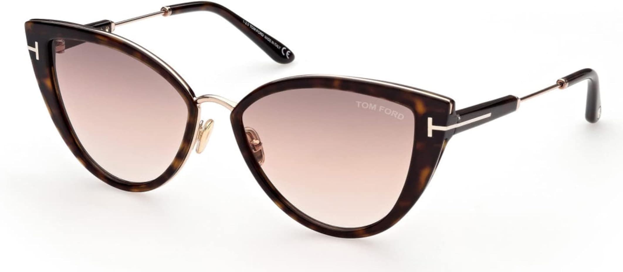 Tom Ford FT0868 52F Sunglasses Dark Havana 57mm Women