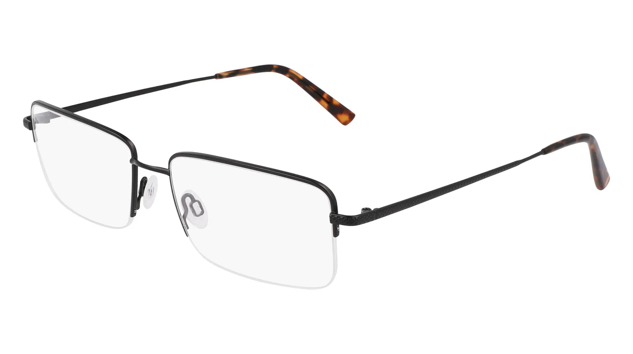 Flexon H6073 002 Eyeglasses Satin Black 59mm Men