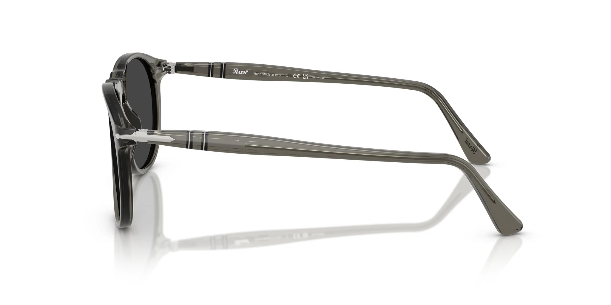Persol PO9649S 110348 Sunglasses Smoke 55mm Men 3