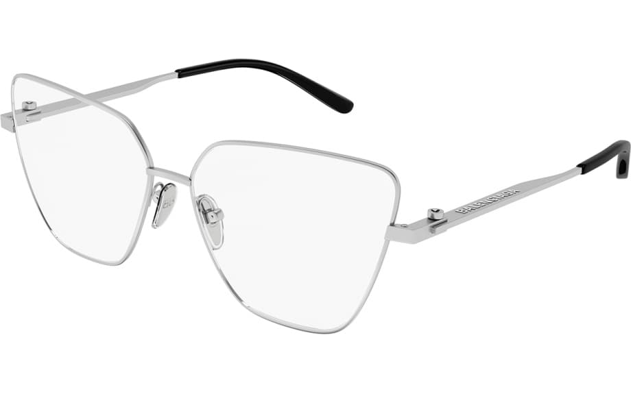 Balenciaga BB0170O 001 Eyeglasses Silver 59mm Women