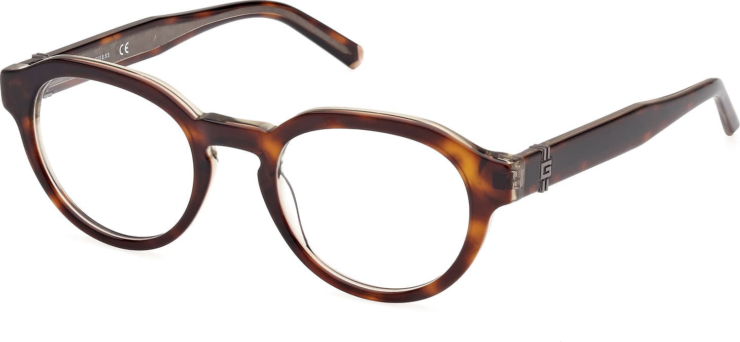 Guess GU50083 052 Eyeglasses Dark Havana 50mm Men