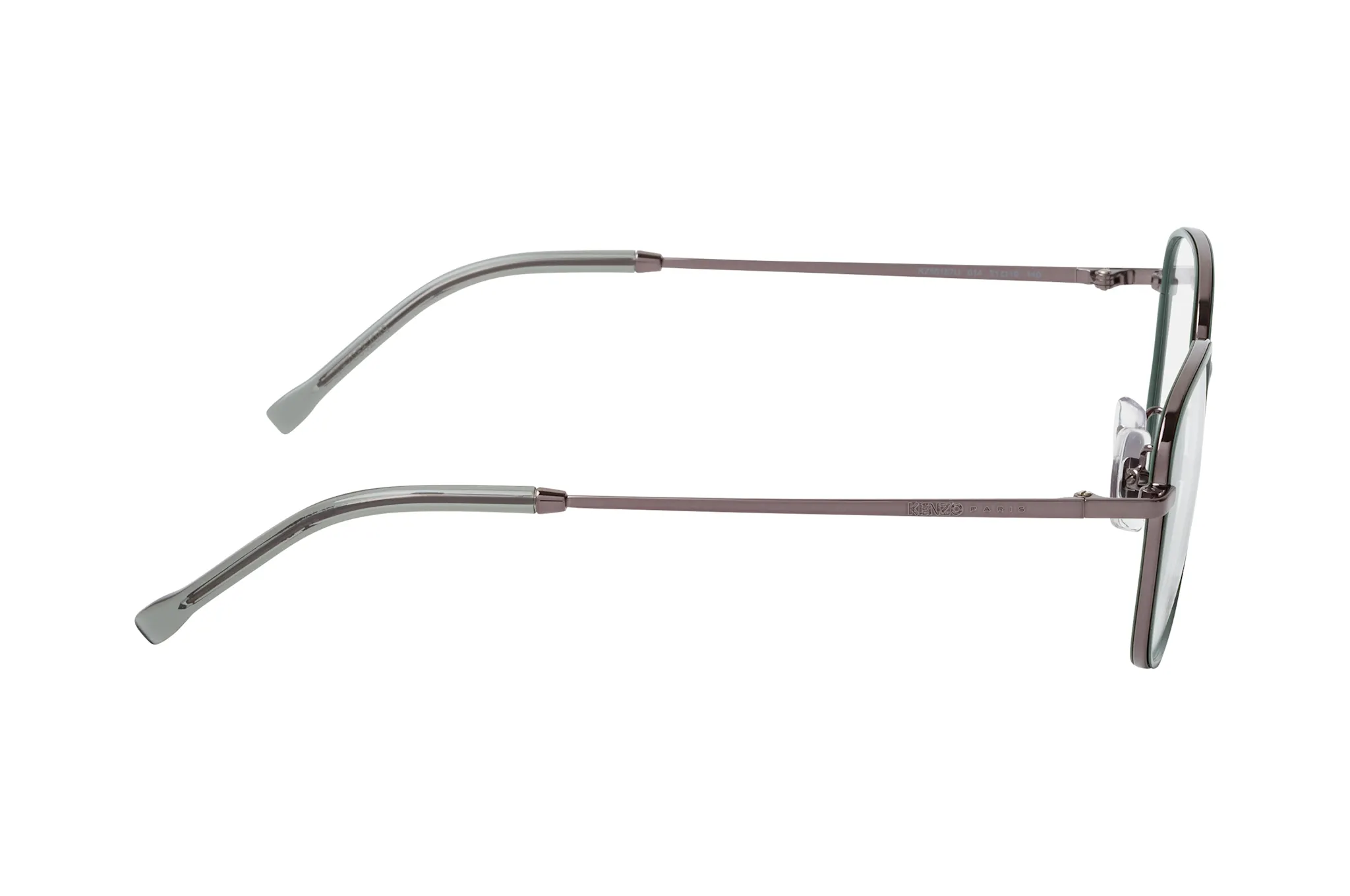 Kenzo KZ50167U 014 Eyeglasses Ruthenium 51mm Unisex 3