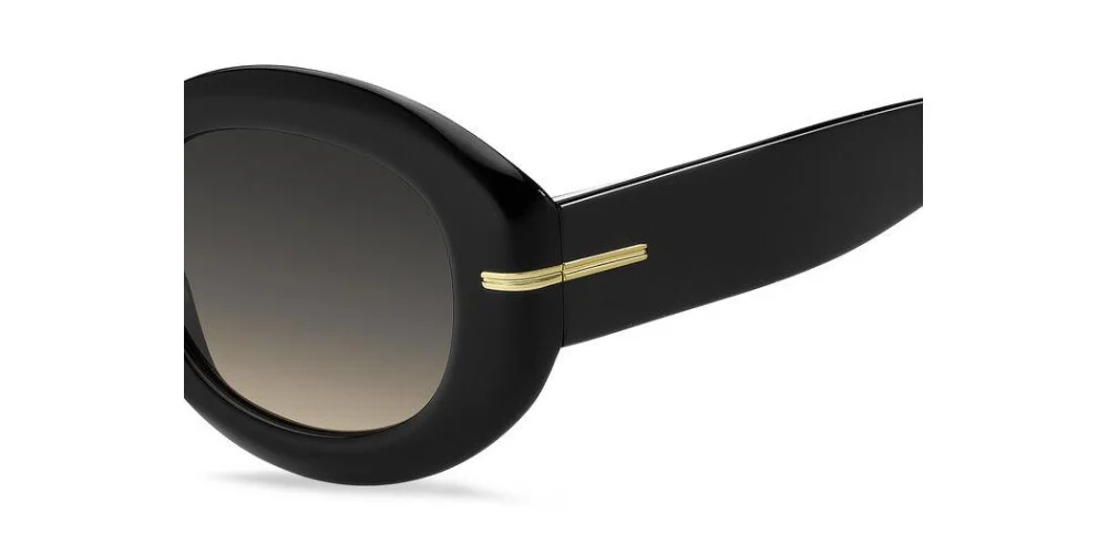 HUGO BOSS 1521/N/S 00WM Sunglasses Black Beige 51mm Women 4