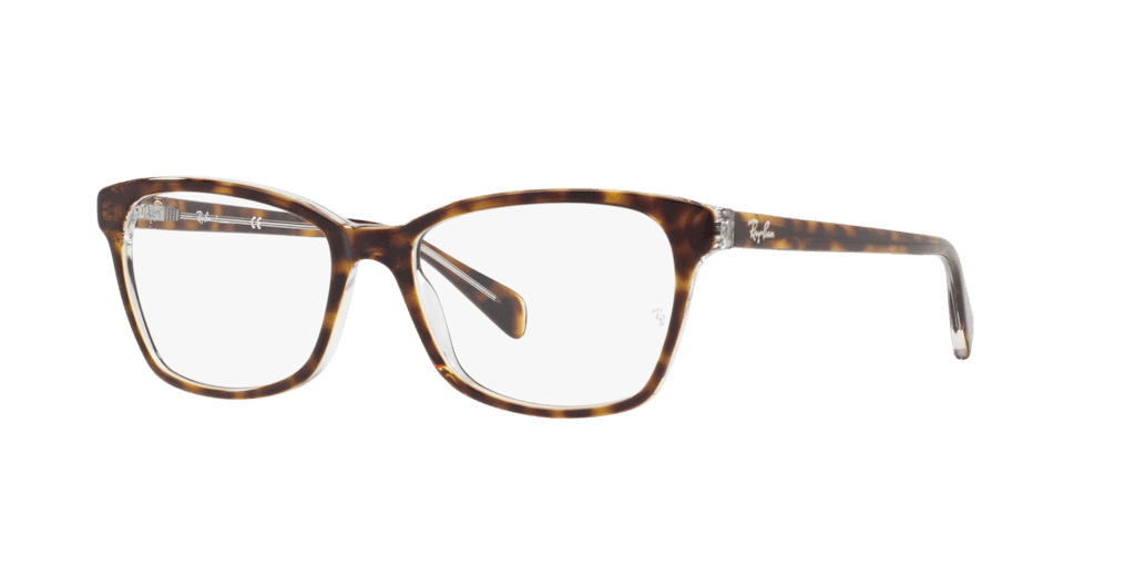 Ray-Ban RB5362 5082 RX5362 Eyeglasses Brown 54mm Women