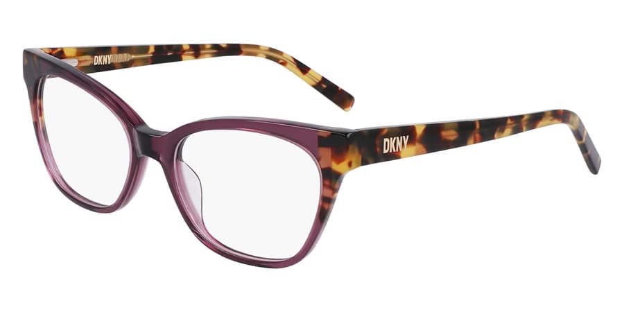 DKNY DK5058 505 Eyeglasses Plum 52mm Women