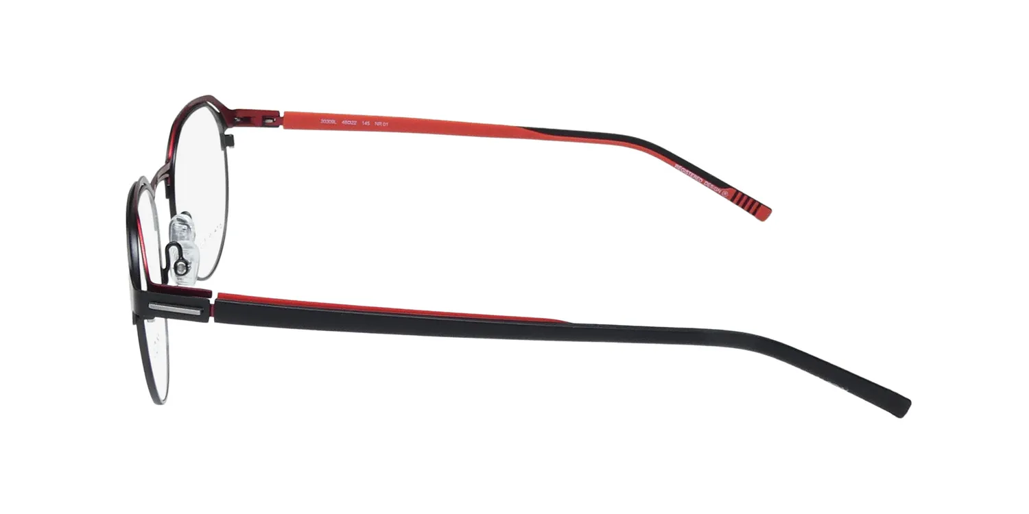 Morel Lightec 30309l nr01 Eyeglasses Matte Black 48mm 4
