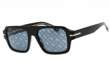 HUGO BOSS BOSS 1595/S 0807 MD Sunglasses Black 53mm