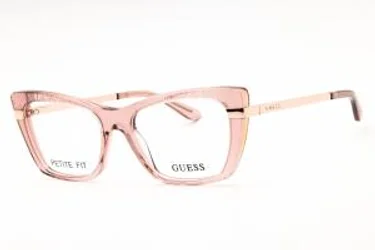 Guess GU50246 57 Eyeglasses Shiny Beige