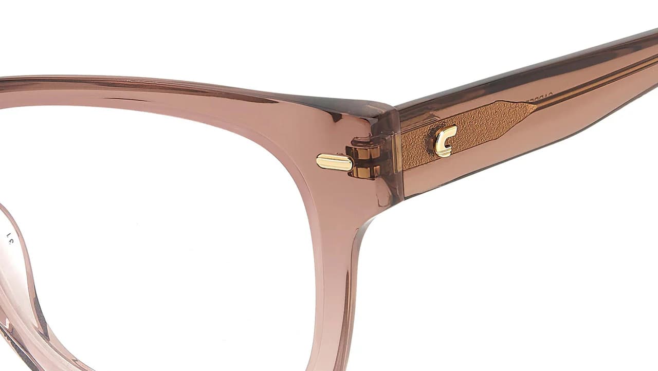 Carrera 3021 0DLN Eyeglasses Nude Beige 52mm Women 3