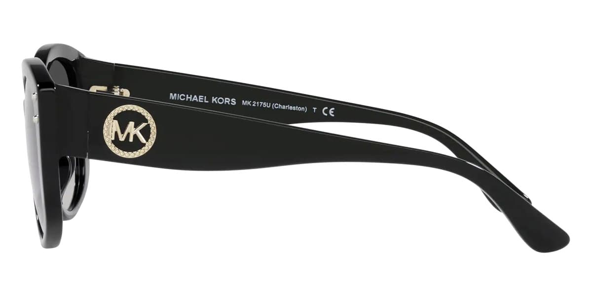 Michael Kors MK2175U Charleston 30058G Sunglasses Black 54mm Women 3