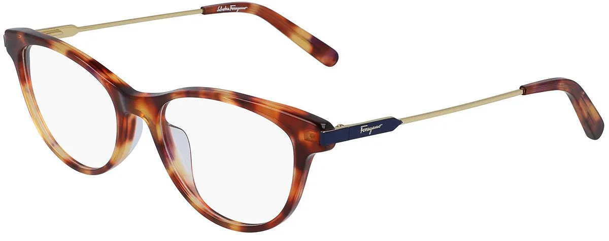 Salvatore Ferragamo SF2852 214 - 52 214 Eyeglasses Havana 52mm Women