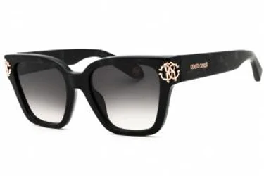 Roberto Cavalli SRC066M 0981 Sunglasses Black W 55mm