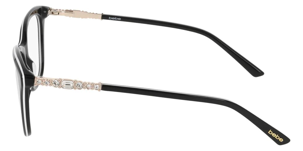 Bebe BB5246 001 Eyeglasses Jet 52mm Women 3
