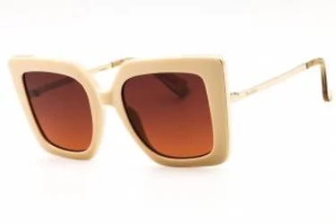 Max Mara MM0051 25F Sunglasses Ivory 52mm