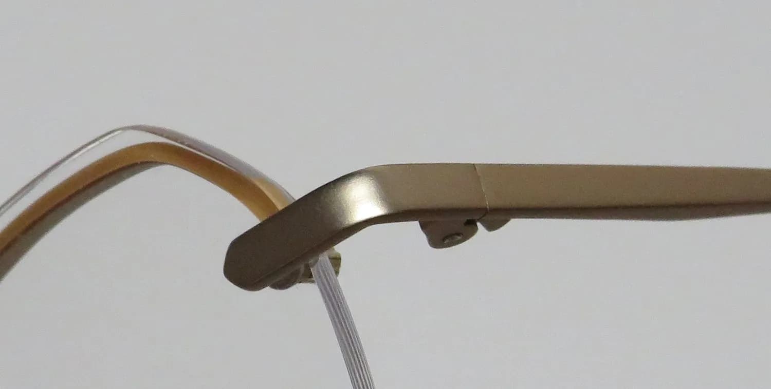 Kendall + Kylie Kko169 Valerie 664 Eyeglasses Light Gold 50mm 6