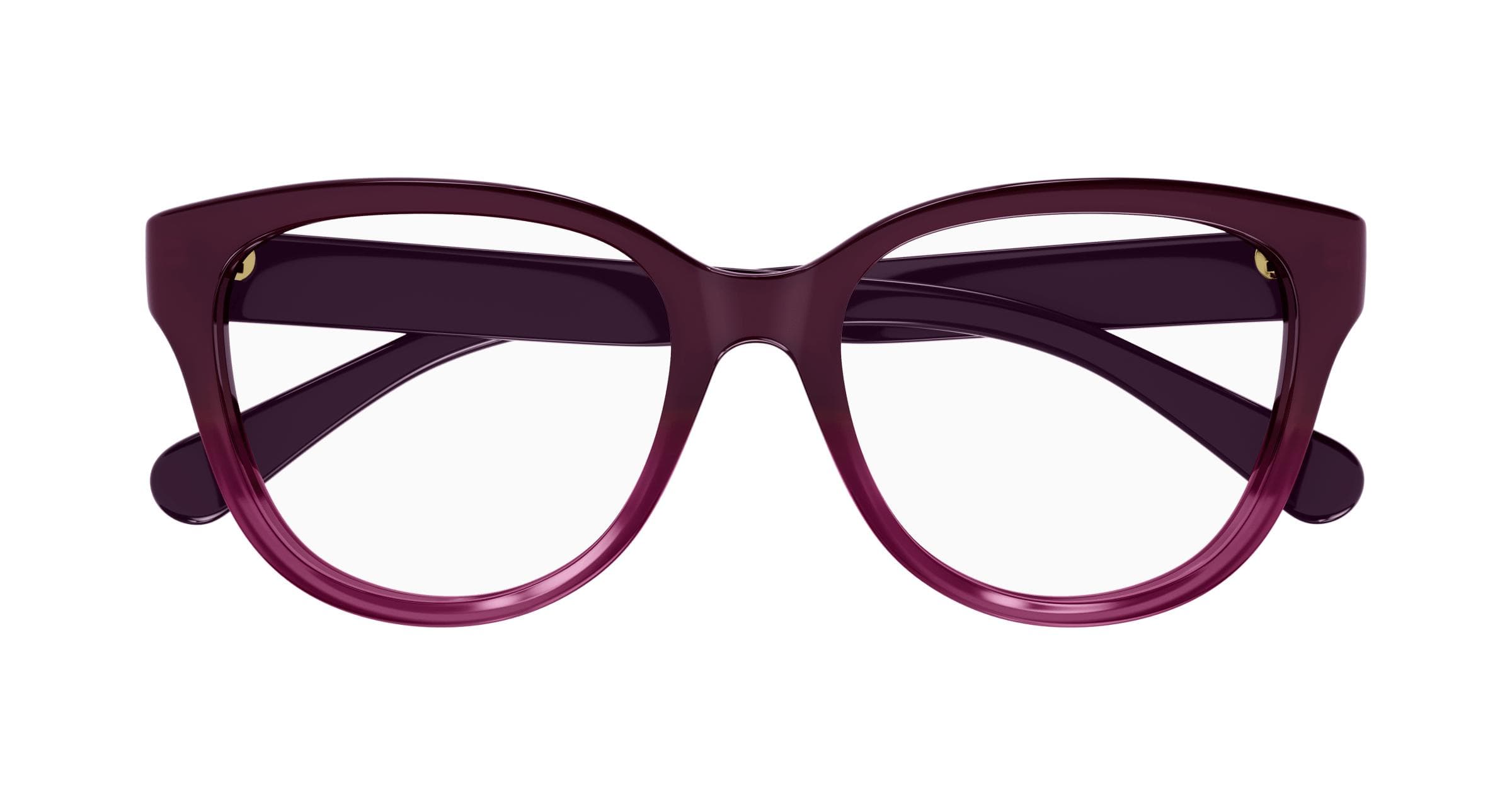 Chloé CH0243O 003 Eyeglasses Purple 51mm Women 2