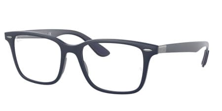 Ray-Ban RB7144 8087 RX7144 Eyeglasses Blue 53mm Men