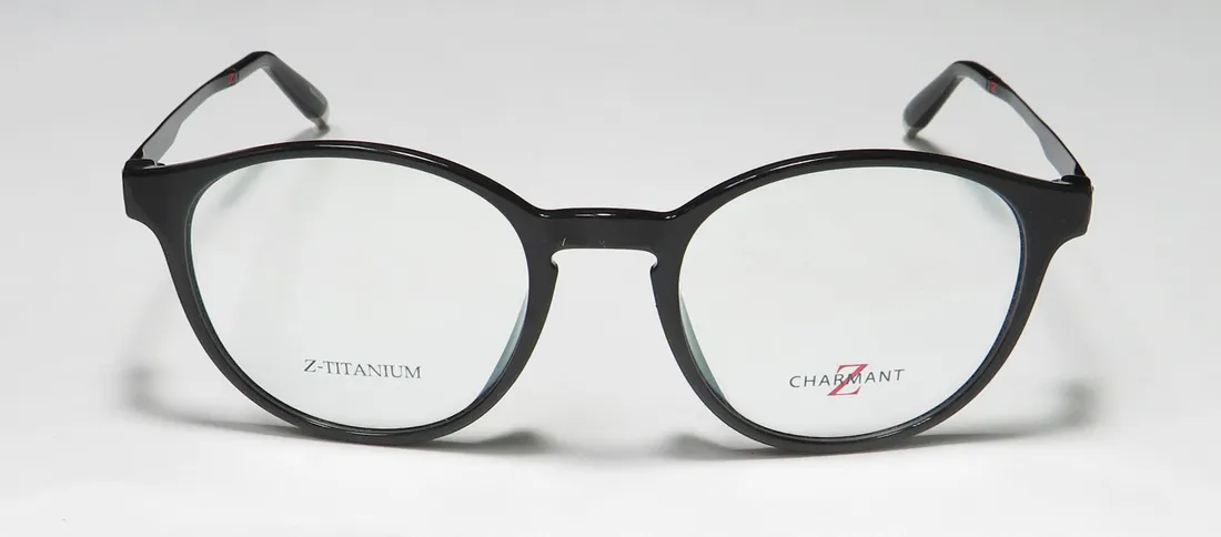 Charmant 19855 bk Eyeglasses Black 50mm Unisex 3