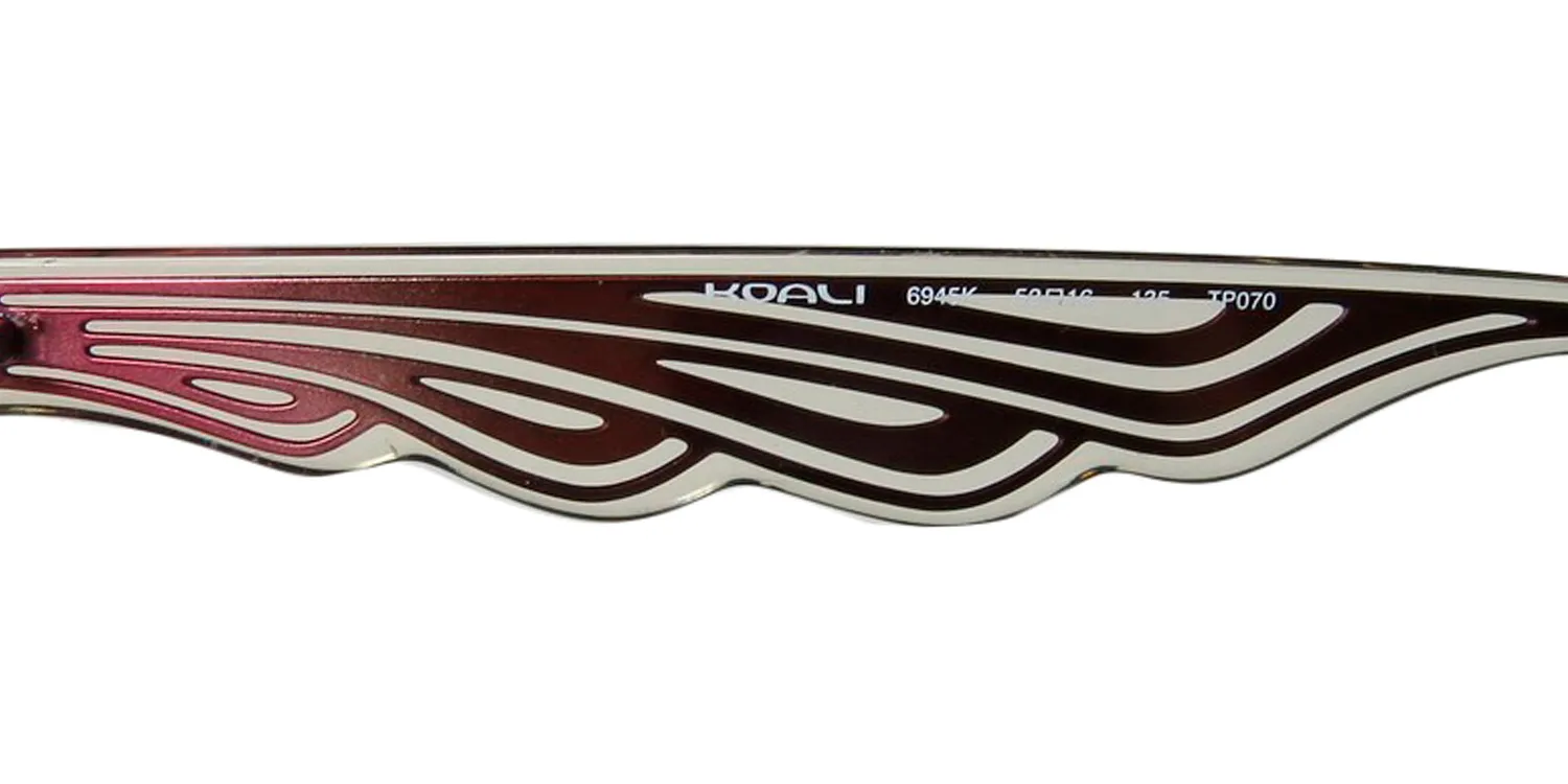 KOALI 6945k tp070 Eyeglasses Burgundy 52mm 7