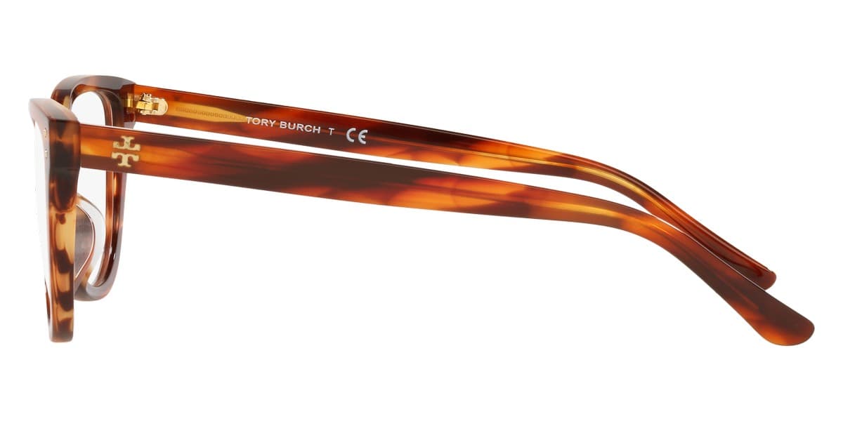 Tory Burch TY2121U 1870 Eyeglasses Amber Horn 53mm Women 3