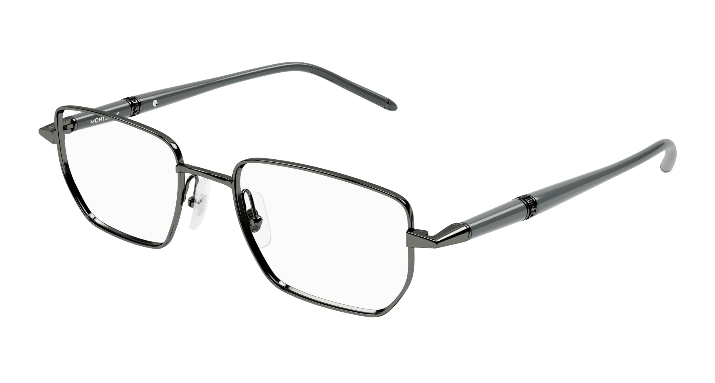 Montblanc MB0347O 006 Eyeglasses Gray 54mm Men