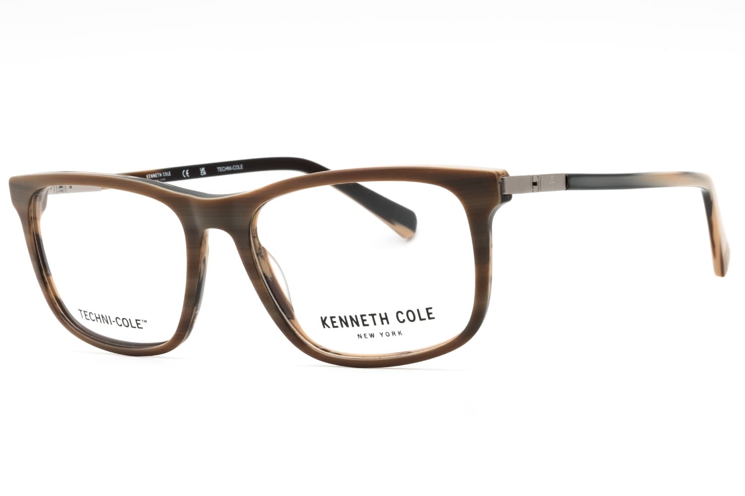 Kenneth Cole KC0359 047 Eyeglasses Light Brown 56mm Men