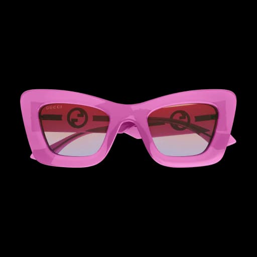 Gucci GG1552S 003 Sunglasses Transparent Pink 49mm Women 3