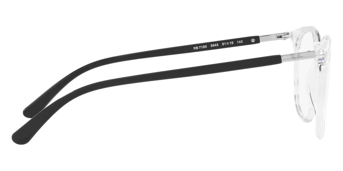 Ray-Ban RB7190 5943 Eyeglasses Transparent 51mm Men 3