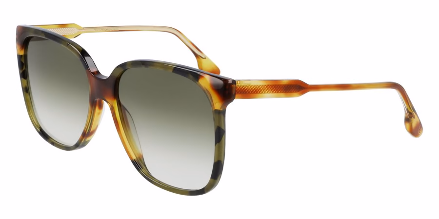 Victoria Beckham VB610SCB 225 Sunglasses Blonde Havana 59mm Women