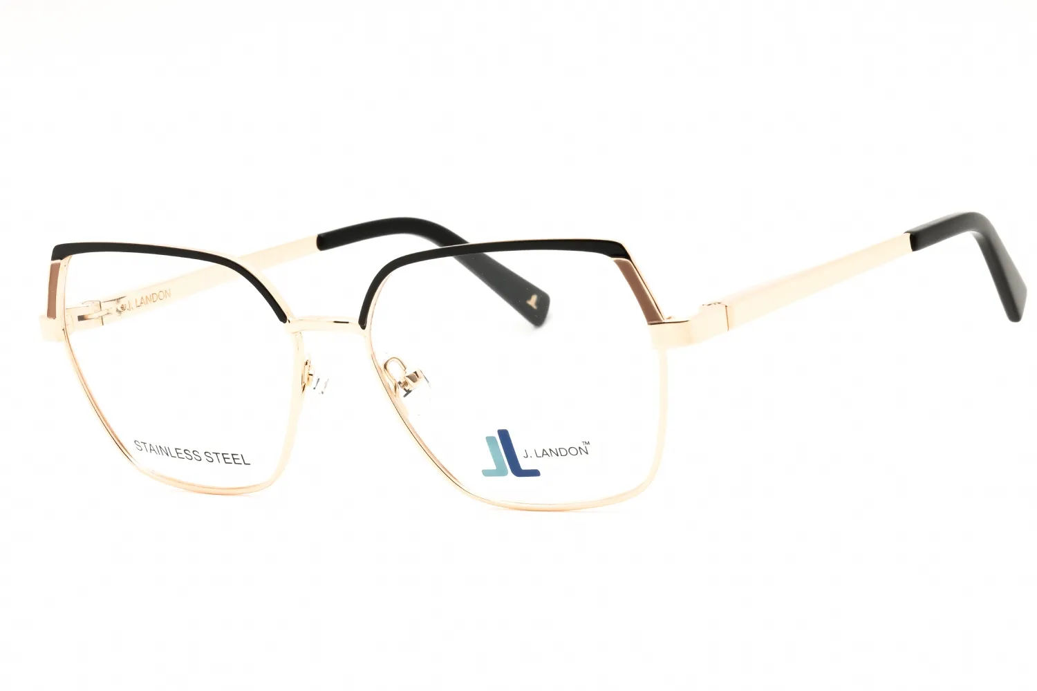 J. Landon JL50002 032 Eyeglasses Pale Gold 53mm Women