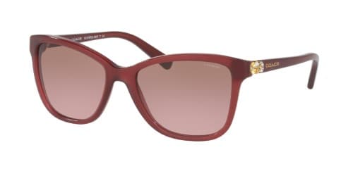 Coach HC8187B L1597 539814 Sunglasses Red 54mm Women