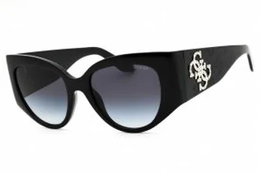 Guess GU00202 01B Sunglasses Shiny Black 54mm