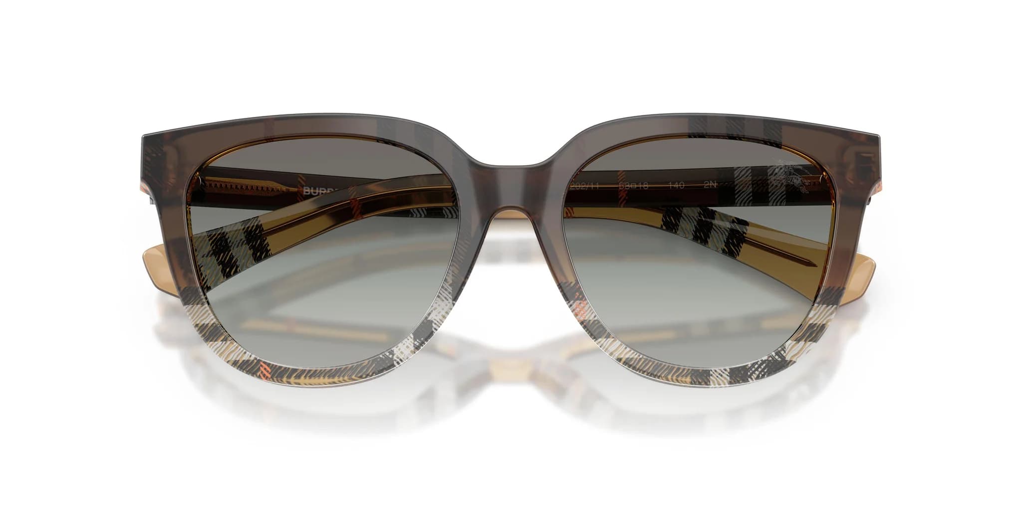 Burberry 0BE4469 420211 Sunglasses Check Sand 53mm Women 5