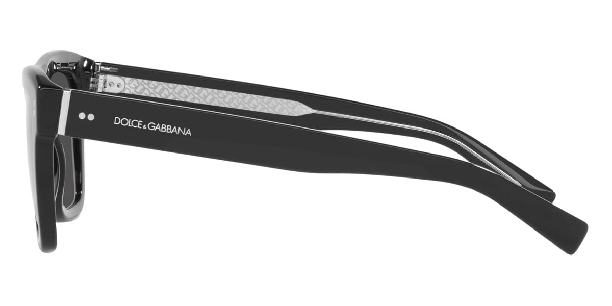 Dolce & Gabbana DG4420 50187 Sunglasses Black 52mm Unisex 3