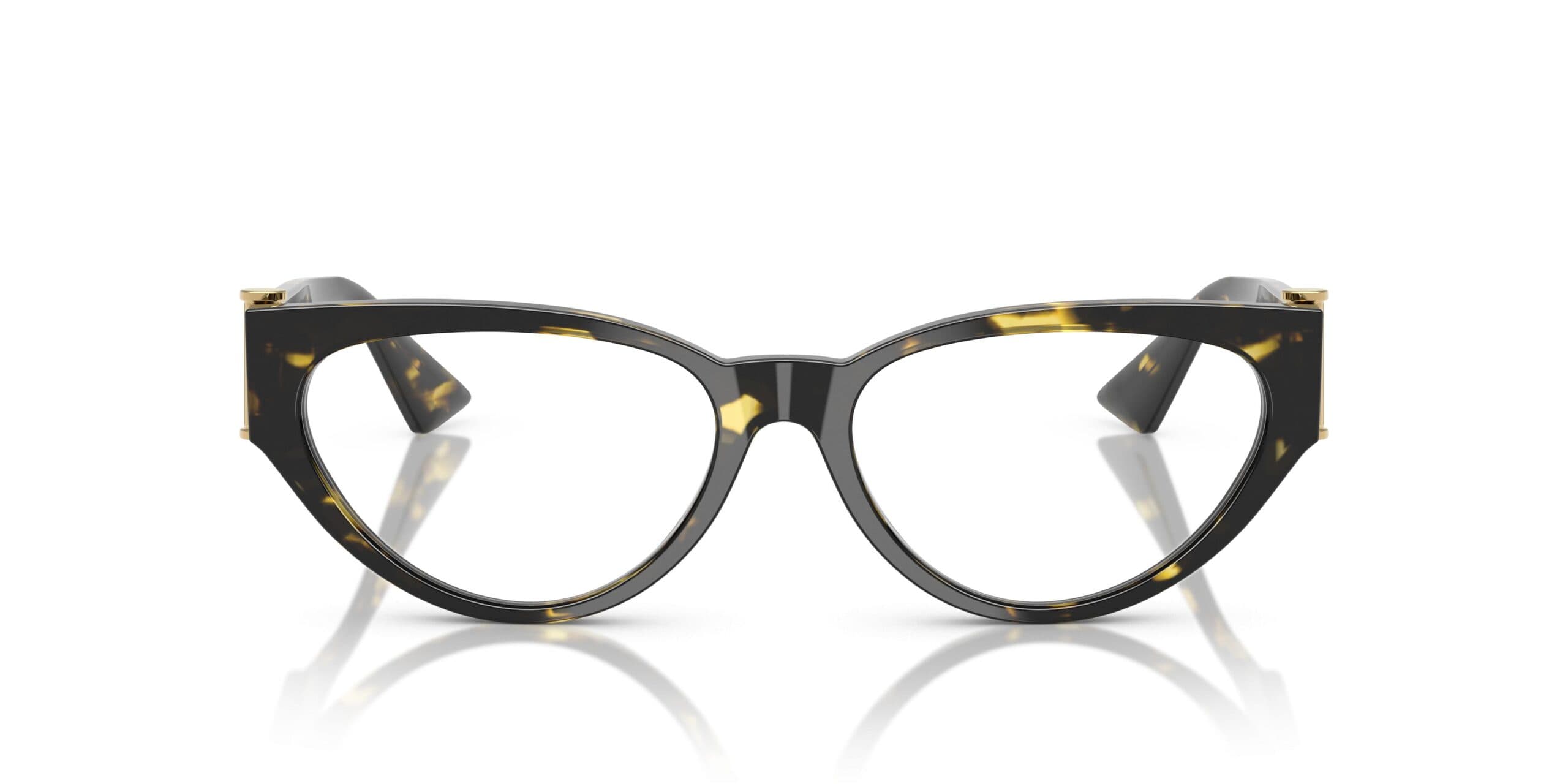 Versace 0VE3366 5428 Eyeglasses Tortoise 53mm Women 2