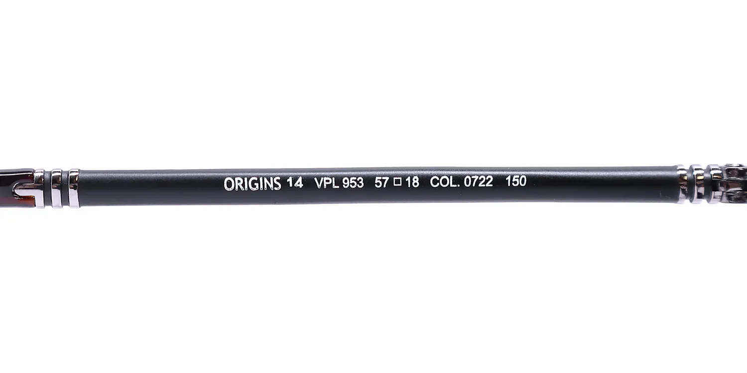 Police Vpl953 Origins 14 0722 Eyeglasses Tortoise 57mm 8