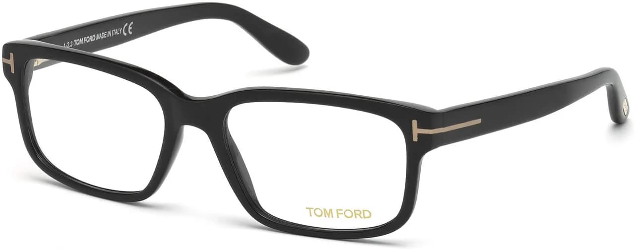 Tom Ford FT5313 002 Eyeglasses Matte Black 55mm Men