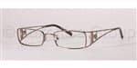 Versace MOD.1111 1013 Eyeglasses Brown 49mm Women
