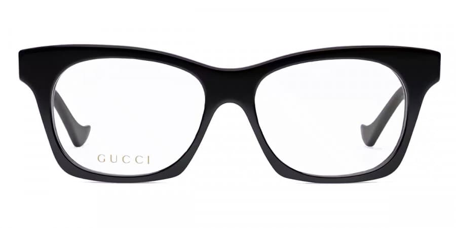 Gucci GG1299O 001 Eyeglasses Black 55mm Women 2